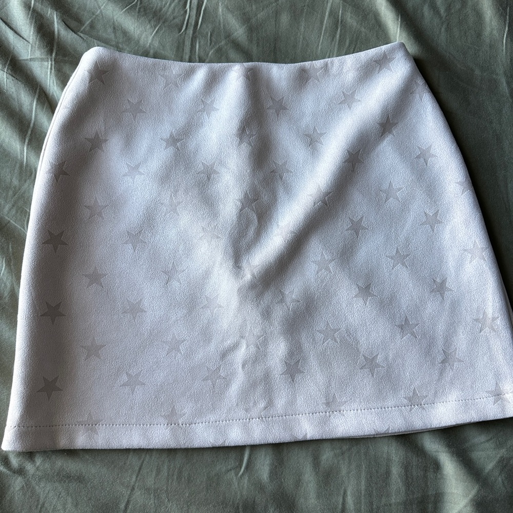 Altar'd State White Star Skirt